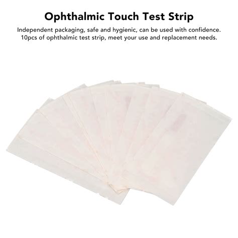 Ophthalmic Touch Strips Fluorescein Sodium Test Strip …