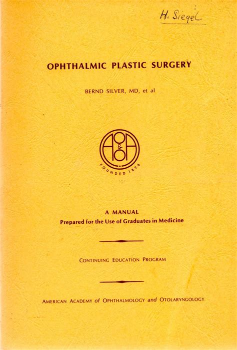 Ophthalmic plastic surgery a manual prepared for the use of graduates of medicine. - The om factor a women s spiritual guide to leadership.