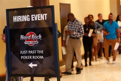 Oportunidades de empleo en hard rock casino.