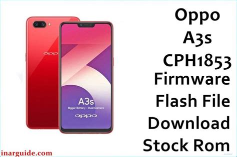 Oppo a3s cph1853 firmware. .  ...