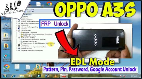 Oppo a3s edl mode test point.  Follow the below step-by-step process to unlock by using ...