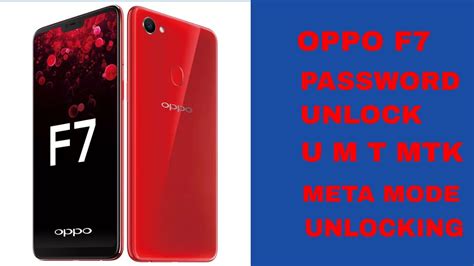 Oppo f7 pattern unlock umt.  Follow our detailed step-by-step guide to s...