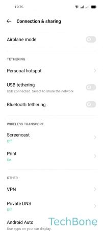 Oppo usb tethering not connected.  After connecting via USB cable, USB t...
