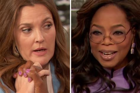 Oprah Winfrey was more than OK with Drew Barrymore’s ‘cringey’ caress