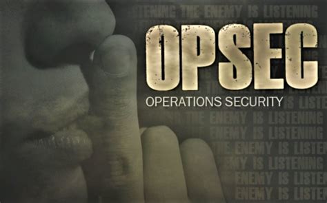 integrating joint OPSEC into their operation
