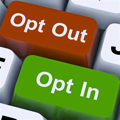 Opt out. Things To Know About Opt out. 