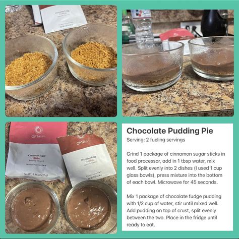 Optavia chocolate pudding hack. Things To Know About Optavia chocolate pudding hack. 