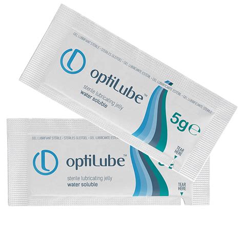 OptiLube Lubricating Jelly Sachet 5g - Reflex Medical