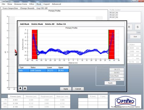 OptiTrace Software: Analyze Figure, Slope Error & More - OptiPro …