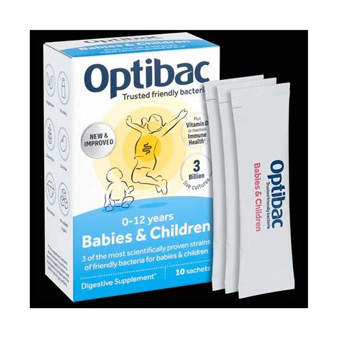 Optibac Probiotics for Babies and Children 10 Sachets - Kennedy