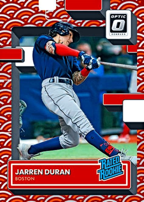 Totaling 175 cards, the 2017 Donruss Optic Baseball checklist consists of 100 base cards to go along with 30 Diamond Kings, 35 Rated Rookies and 10 Rated Rookies Base Autographs. These options offer up multiple parallels to allow collectors to build their rainbow, with choices like Orange, Gold and Carolina Blue.. 
