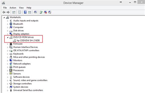 Optical Drive Not Showing as Drive in My Computer Windows