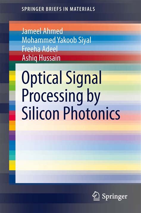 Optical Signal Processing By Silicon Photonics