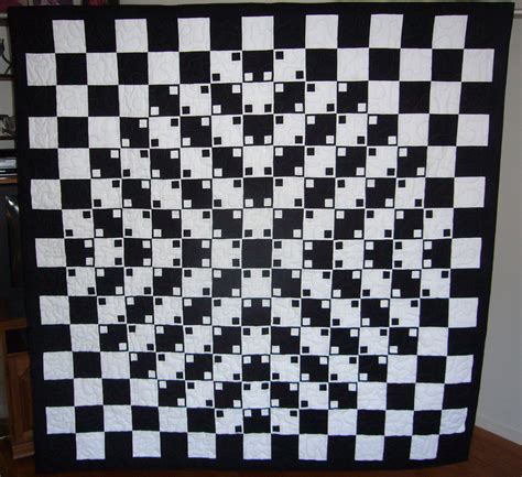 Optical illusion quilt. Are you looking for a unique quilt block that is easy enough for beginners? This optical illusion quilt block from Tulip Square on YouTube is just perfect! This … 