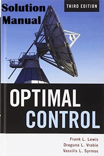 Optimal Control Lewis Solution Manual