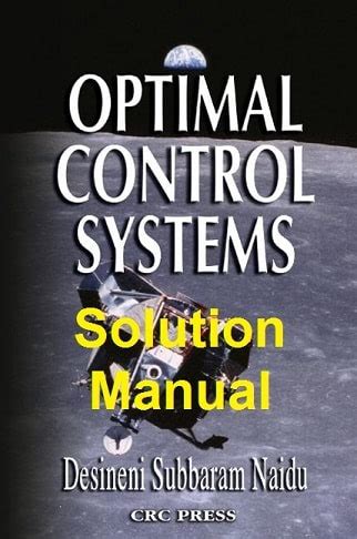 Optimal control systems problems and solutions manual. - Analyse financière des mesures d'économies d'énergie..
