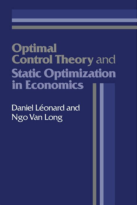 Optimal control theory and static optimization in economics. - Manual for lesco stand on spreader.