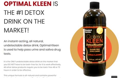 Optimal Kleen . Mega Clean Cleansing Drink Rescue Cleanse 32oz Extra ... ClearTest Oral Clear Saliva Neutralizing Gum Spit N’ Kleen Detoxifying Capsules . 21 .. 