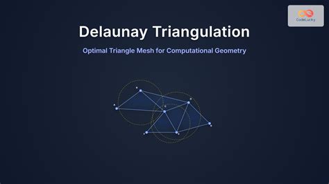 Optimal triangulation method.  The Delaunay triangulation is the optimal choice.  ...