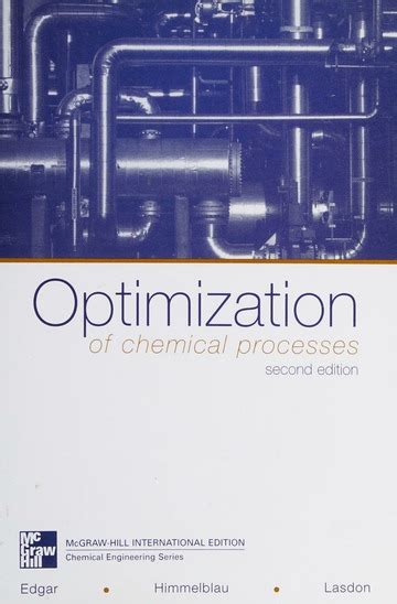 Optimization of chemical processes solution manual free download. - Du hast den farbfilm vergessen ....
