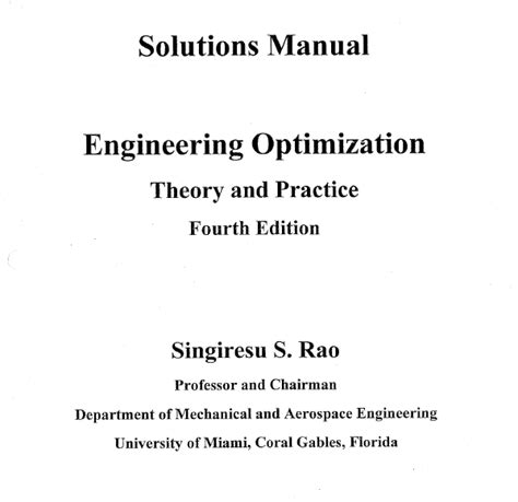 Optimization theory and practice forst solution manual. - Tracing your caribbean ancestors a national archives guide.