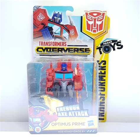 Optimus Prime Energon Axe Attack 100% Complete Warrior ... - eBay