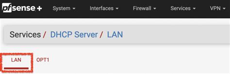 Option 66 pfsense.  Go into Services -> DHCP server, select the interface t...