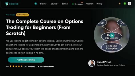 For a fraction of the cost of many options trading courses, you can learn the basics of options trading before deciding to commit further. In addition to its single course offerings, there are also curriculum-style beginner option trading courses. In this category, Udemy’s Options Trading Basics (3-course bundle) is very highly reviewed.. 