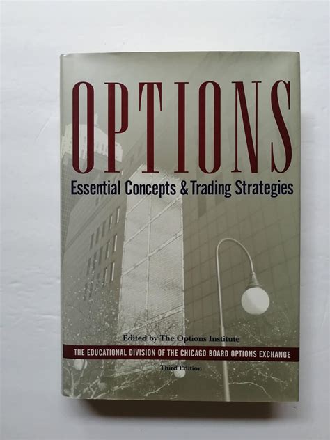Options Essential Concepts 3rd Edition