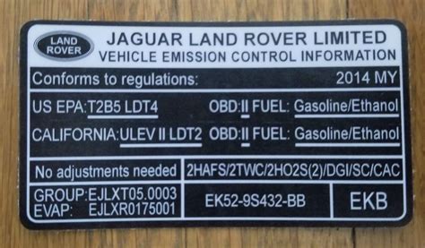 Options de décodeur vin de land rover. - Jeep wrangler jk crd service manual.