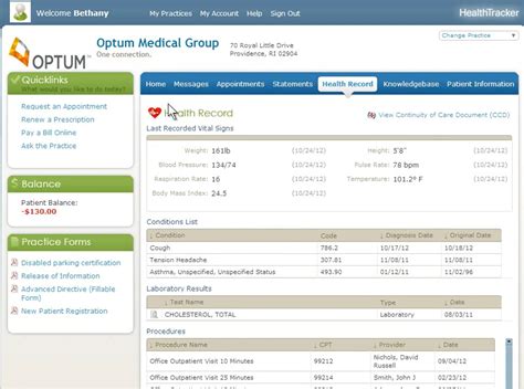 Optum medical records. Personalized care for you and your family. We can help you and your whole family with all types of medical needs. Our medical care services include: Primary care for ongoing care, checkups, minor injuries and illnesses. Specialty care for outpatient surgery, chronic (long-term) health conditions or problems that need more than primary care. 