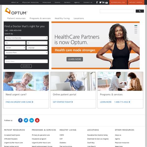 Optumcare portal. You are leaving the secure portal. OptumCare is not responsible for the content and accuracy of linked websites operated by third parties or for any of your dealings with such third parties. 