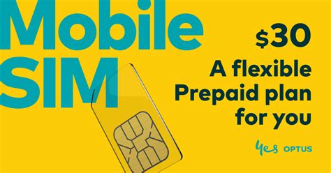 Optus $30 Prepaid Mobile SIM