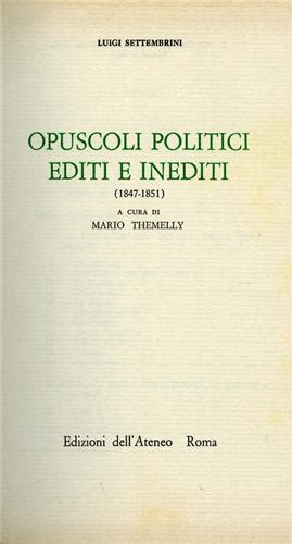 Opuscoli politici editi e inediti (1847 1851)  a cura di mario themelly. - 2002 ford windstar repair manual free download.