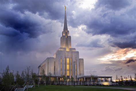 Oquirrh Mountain Utah Temple. “ Beautiful, tranquil place of worship. For members of the Church of Jesus Christ, serving in this temple promises a quiet, introspective place where peace can truly be felt. The beautiful grounds are open to anyone and also inspire and lift the spirit. This is a beautiful temple to visit..