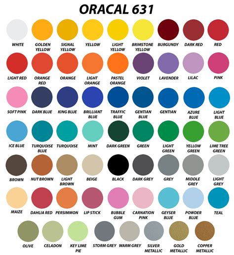 Oracal 631 Vinyl Matte - Etsy