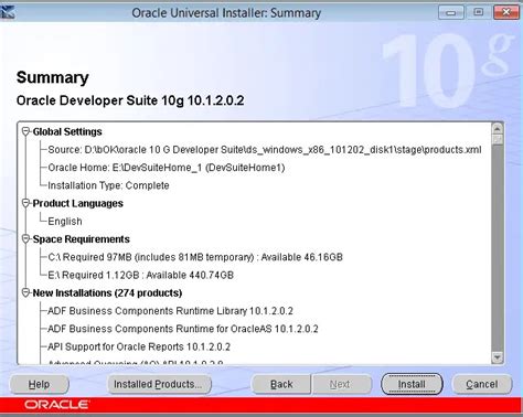 Oracle 10g developer suite installation guide. - Denon dvd 2900 dvd player owners manual.