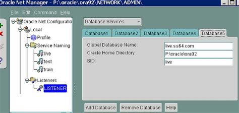 Oracle Net Listener Parameters (listener.ora)