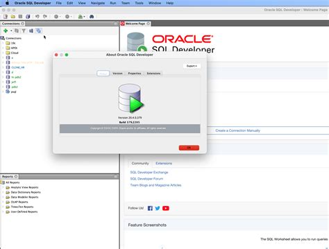 Oracle SQL Developer 20.4.1 Captures 1