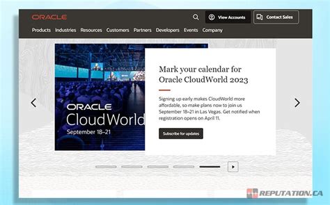Oracle america inc software.  Its offerings include applications and infrastruc...