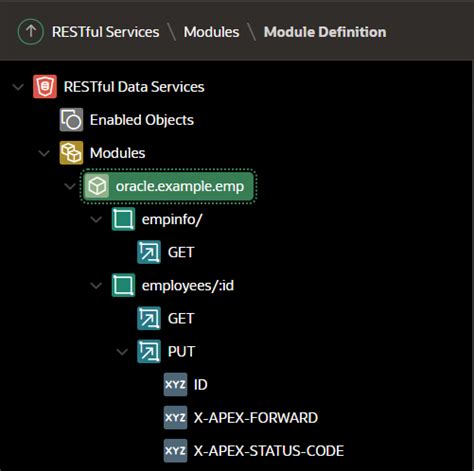 Oracle apex restful services authentication.  By following best practices in defining RES...