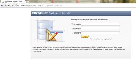 Oracle application express listener installation and developer guide. - Vai al video dvd vcr combo vr3930 manuale.