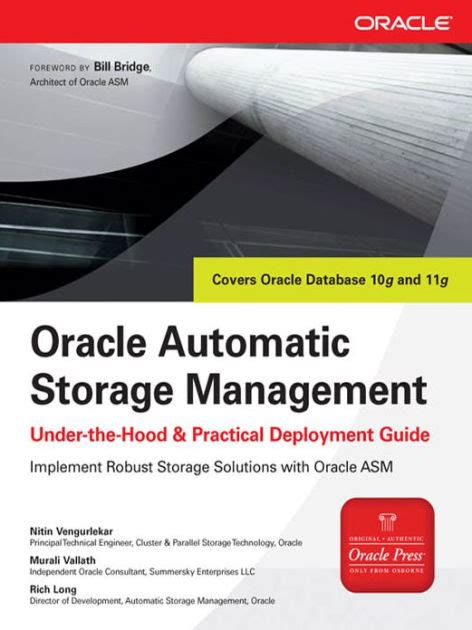 Oracle automatic storage management under the hood practical deployment guide 1st edition. - Descargar manual de taller ford fiesta 2006.