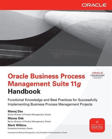 Oracle business process management suite 11g handbook by manoj das. - Pentax mz 7 manuale di istruzioni.