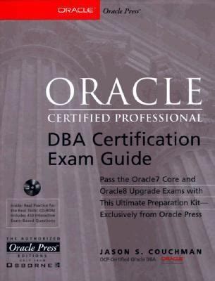 Oracle certified professional dba certification exam guide. - Manual mercedes om 904 la spare.