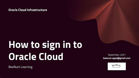 Oracle cloud signin. Prerequisites. The welcome email is sent only to the email ID that is provided while ordering the service. You receive an email with sign-in credentials and unique URLs for the services that you have ordered. 
