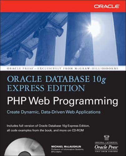 Oracle database 10g express edition php web programming oracle press. - Introduction to java programming homework solution manual.