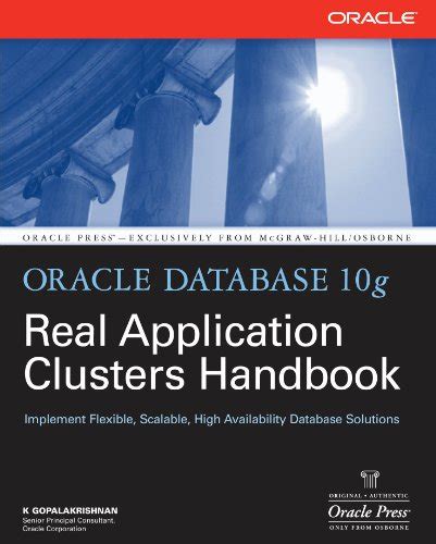 Oracle database g oracle real application clusters handbook nd edition. - Cummins generator repair manuals or software.