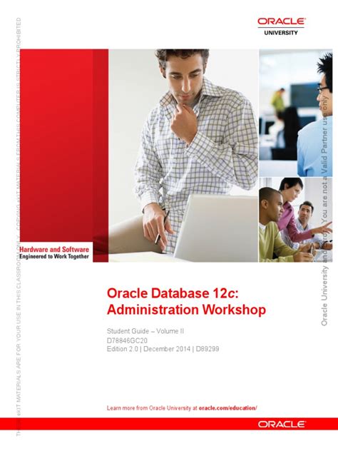 Oracle database workshop administration ii student guide. - Hp laserjet 4200 4250 4300 4350 seriesprinter service manual.