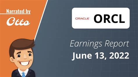 Find the latest earnings report date for Oracle Corporation Common Stock (ORCL) at Nasdaq.com. The date is derived from an algorithm based on the company's historical …. 